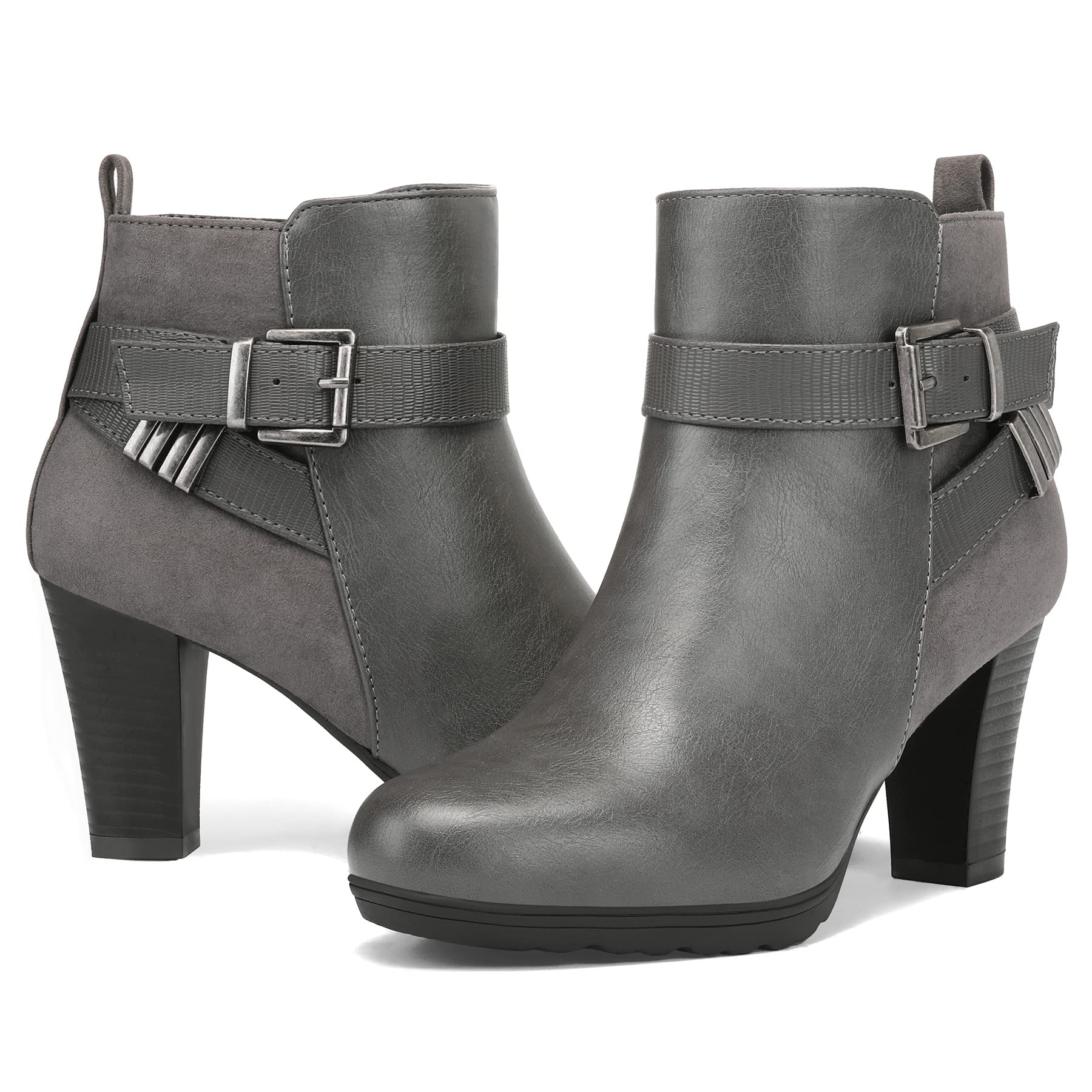 GREY BOOTS